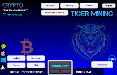 Tiger Mining Software Dashboard